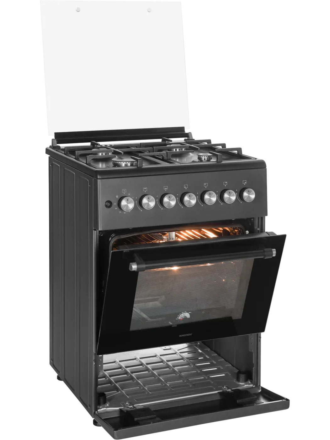 Плита газовая NORDFROST GG 6064 Gd