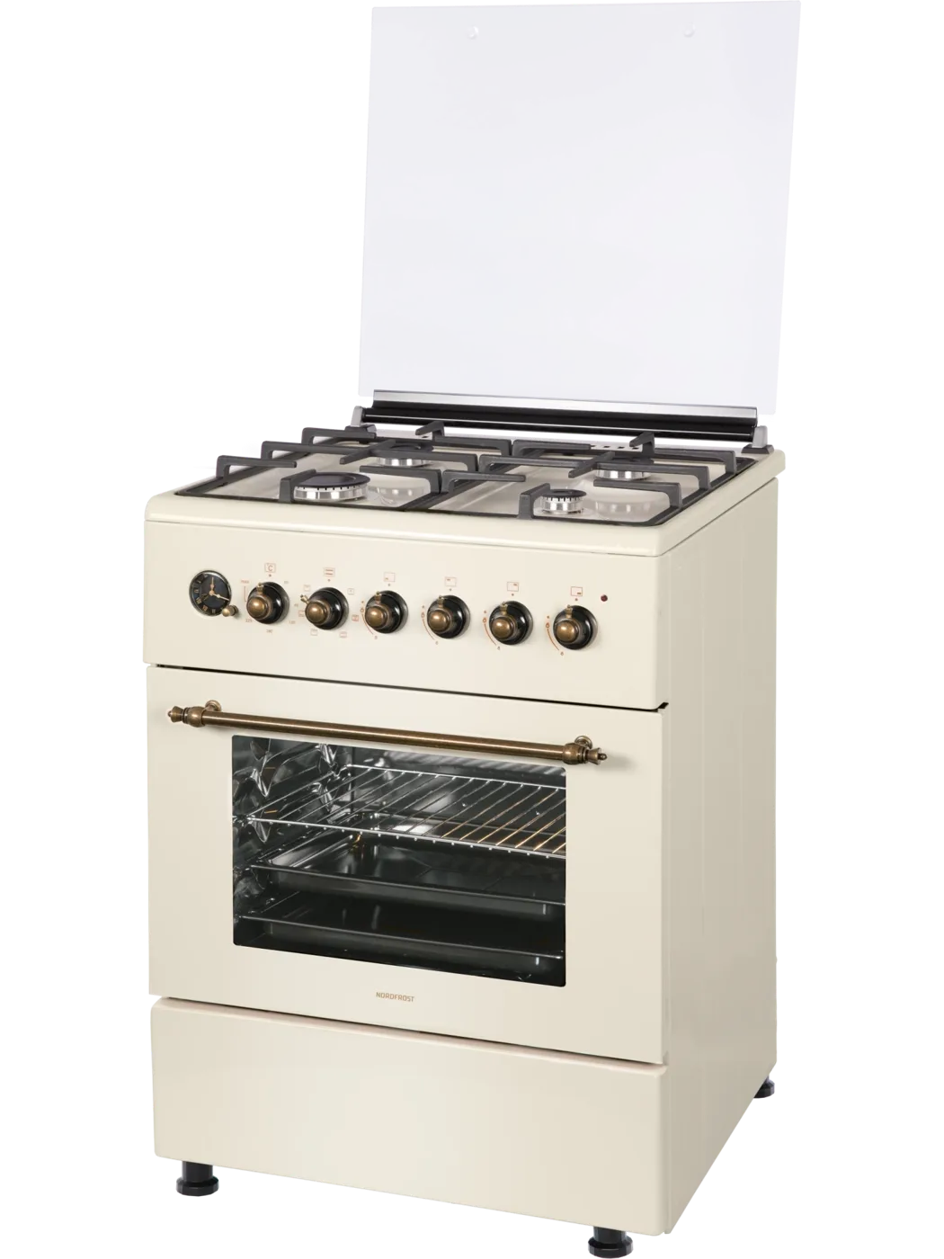 Плита газоэлектрическая NORDFROST GE 6064 YR