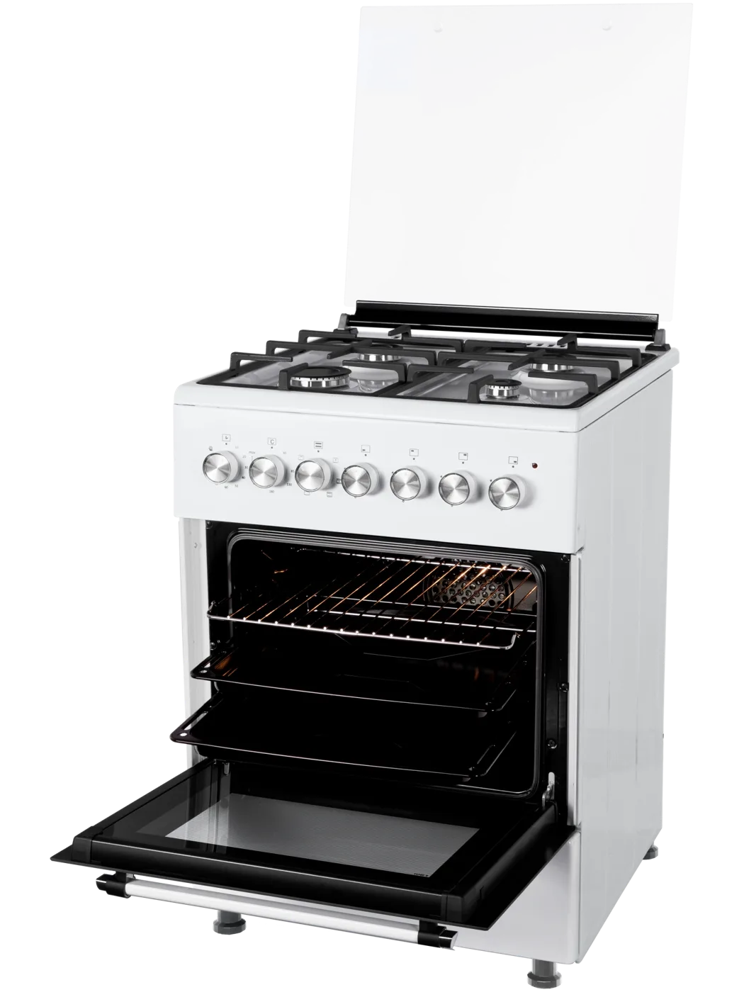 Плита газоэлектрическая NORDFROST GE 6064 W