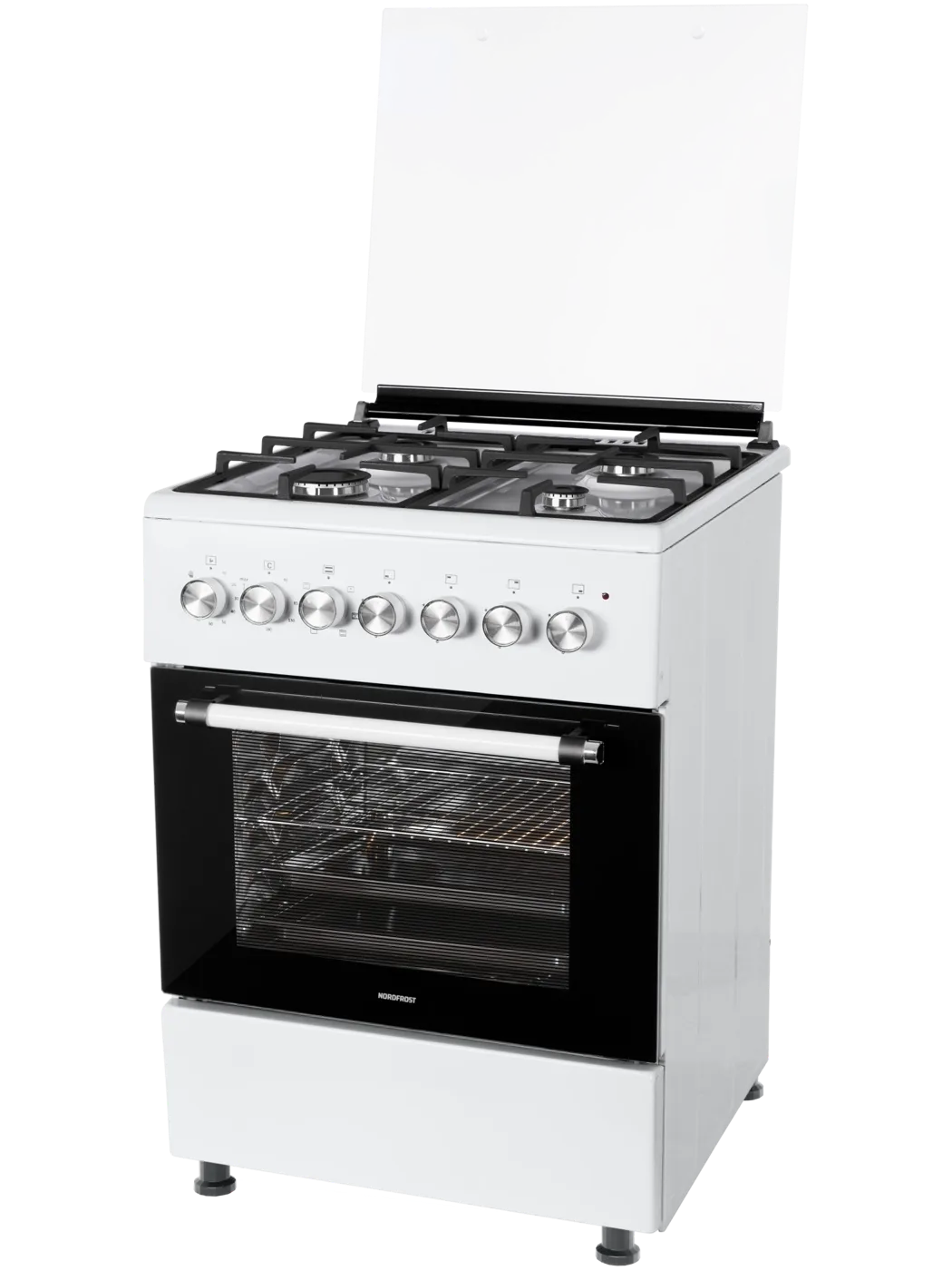 Плита газоэлектрическая NORDFROST GE 6064 W