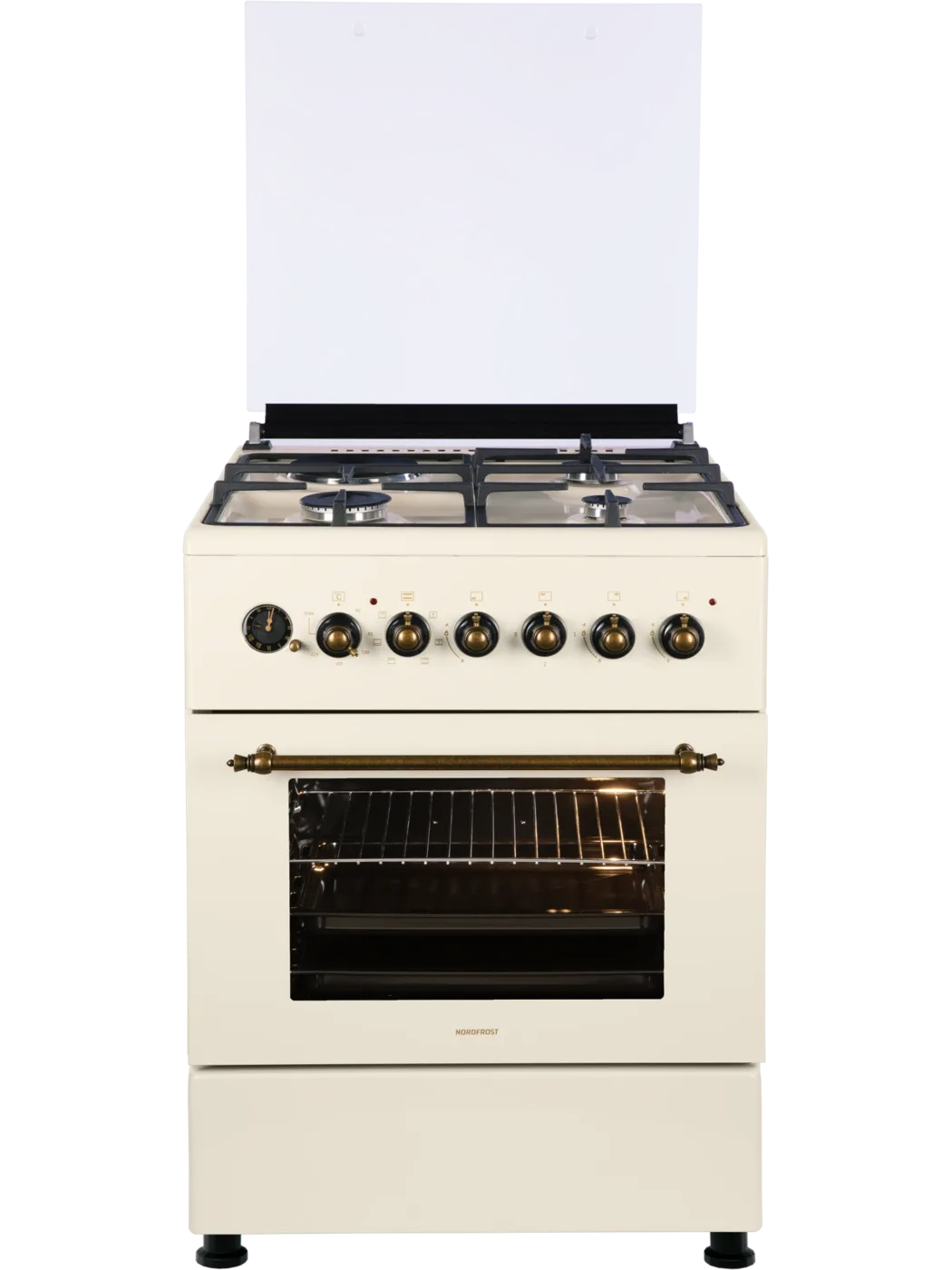 Плита газоэлектрическая NORDFROST GE 6162 YR